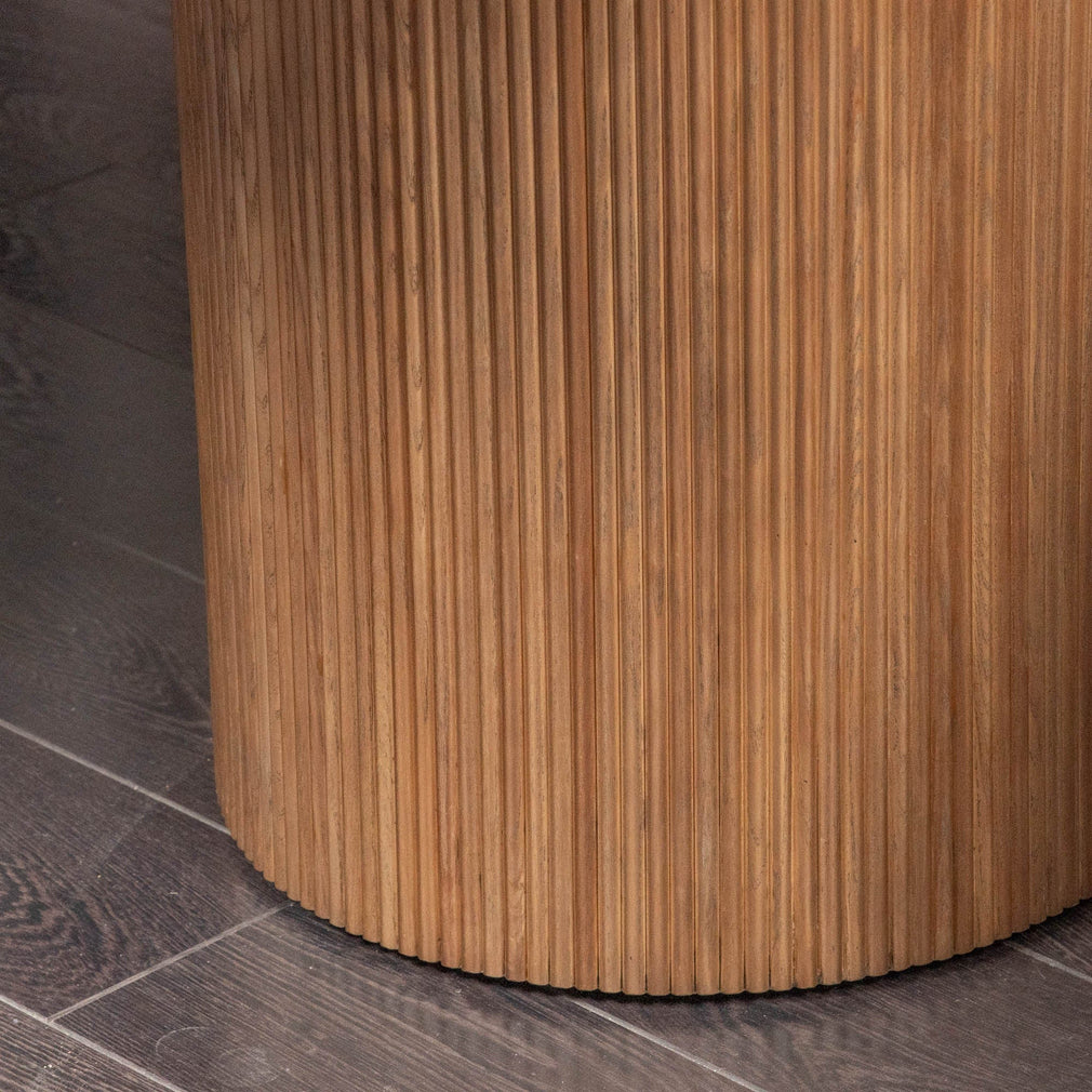 180cm Extending Dining Table With White Ceramic Top