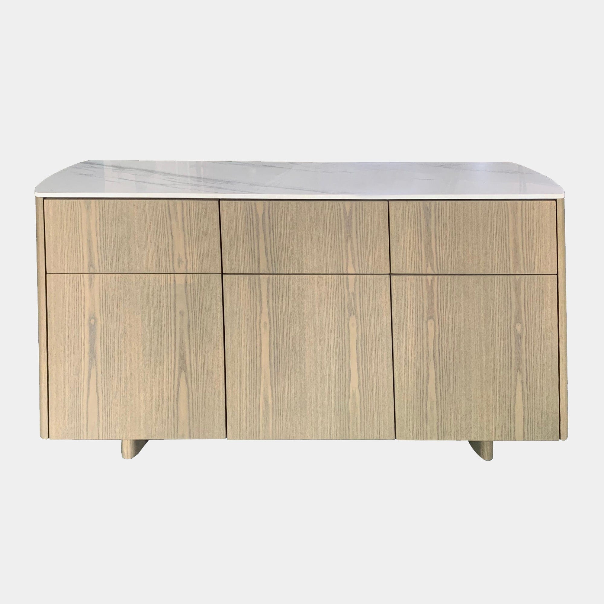 Lucerne - Sideboard, White Marble Effect