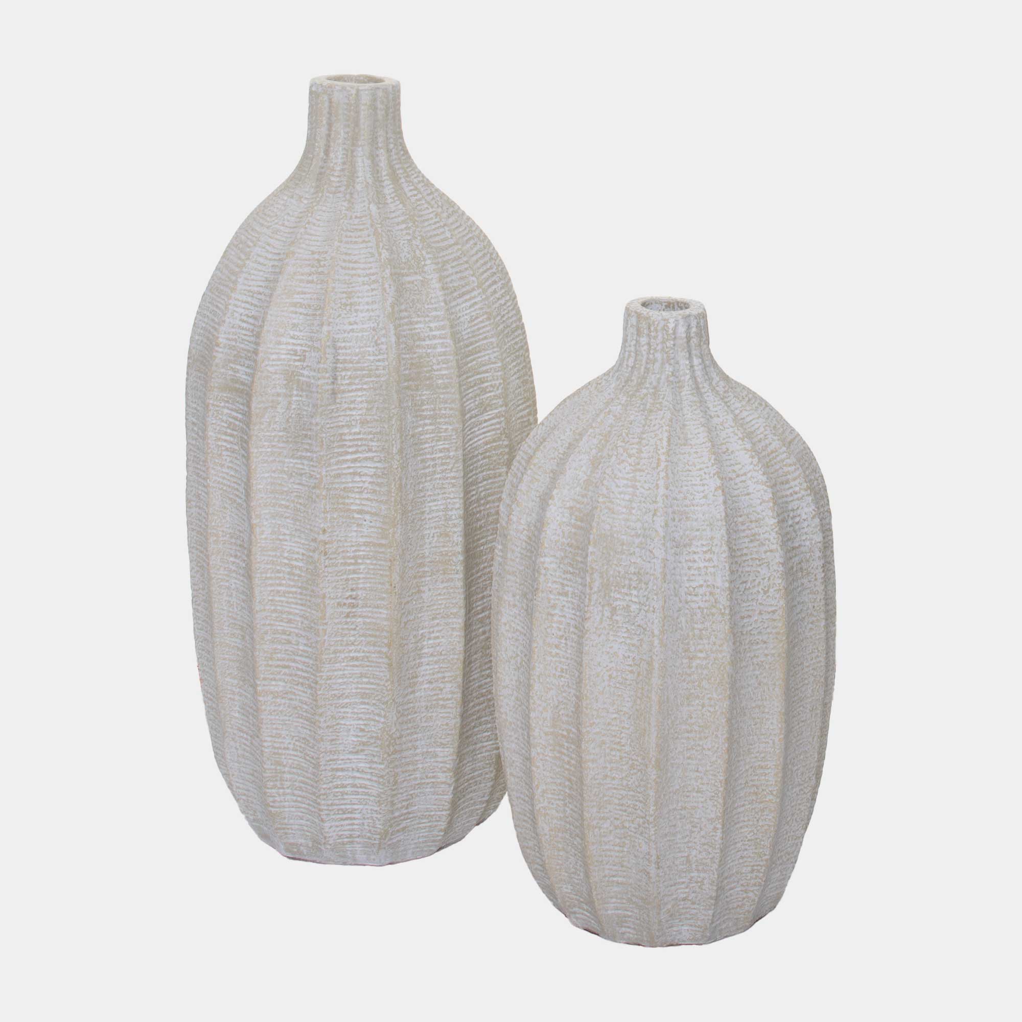 Azure - Set of 2 Textured Pots