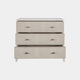 3 Drawer Chest In Ivory & Grey Shagreen