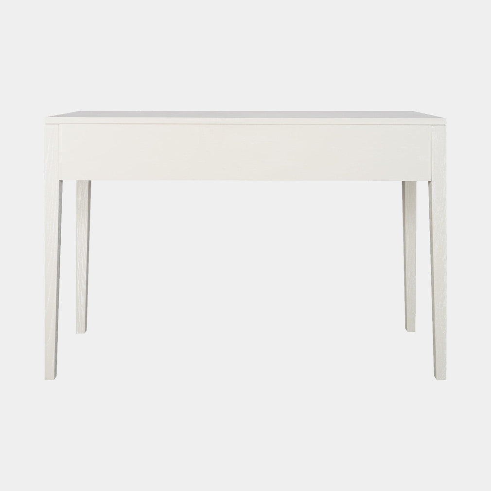 Aria - 3 Drawer Desk In Ivory