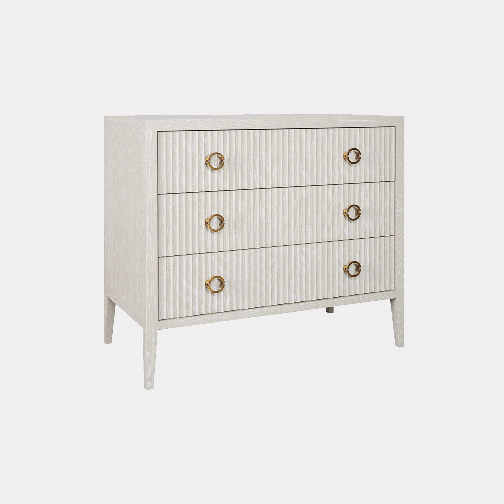 Aria - 3 Drawer Chest In Ivory