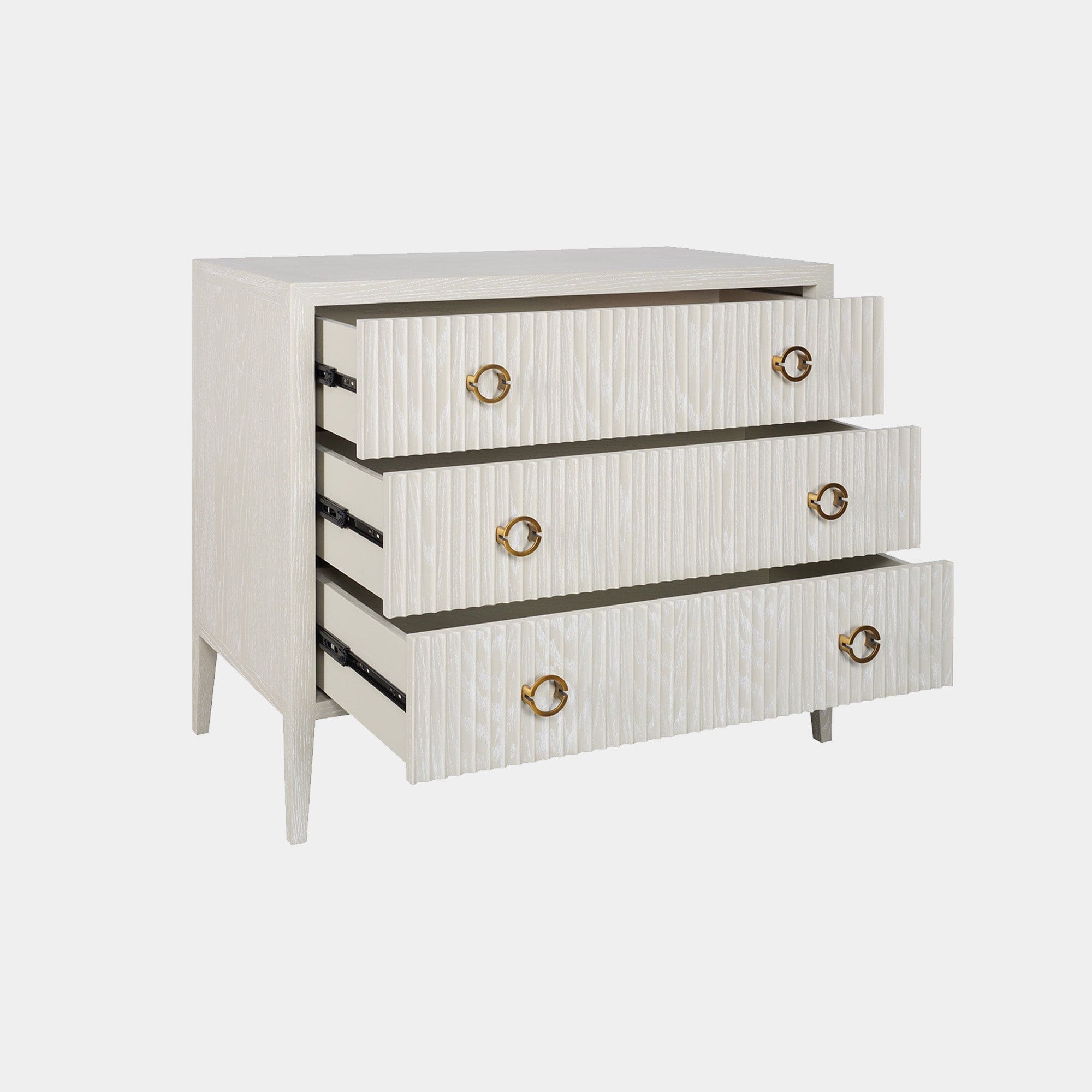 Aria - 3 Drawer Chest In Ivory