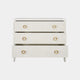 3 Drawer Chest In Ivory