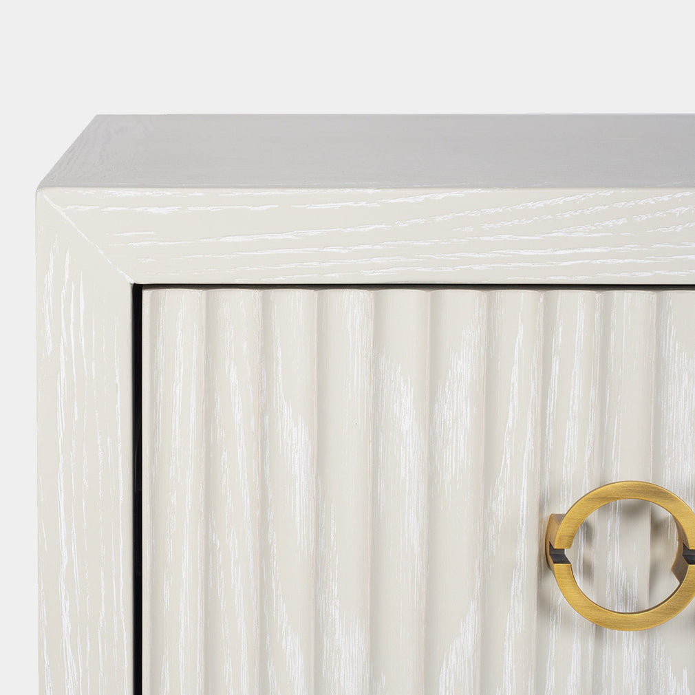 3 Drawer Chest In Ivory