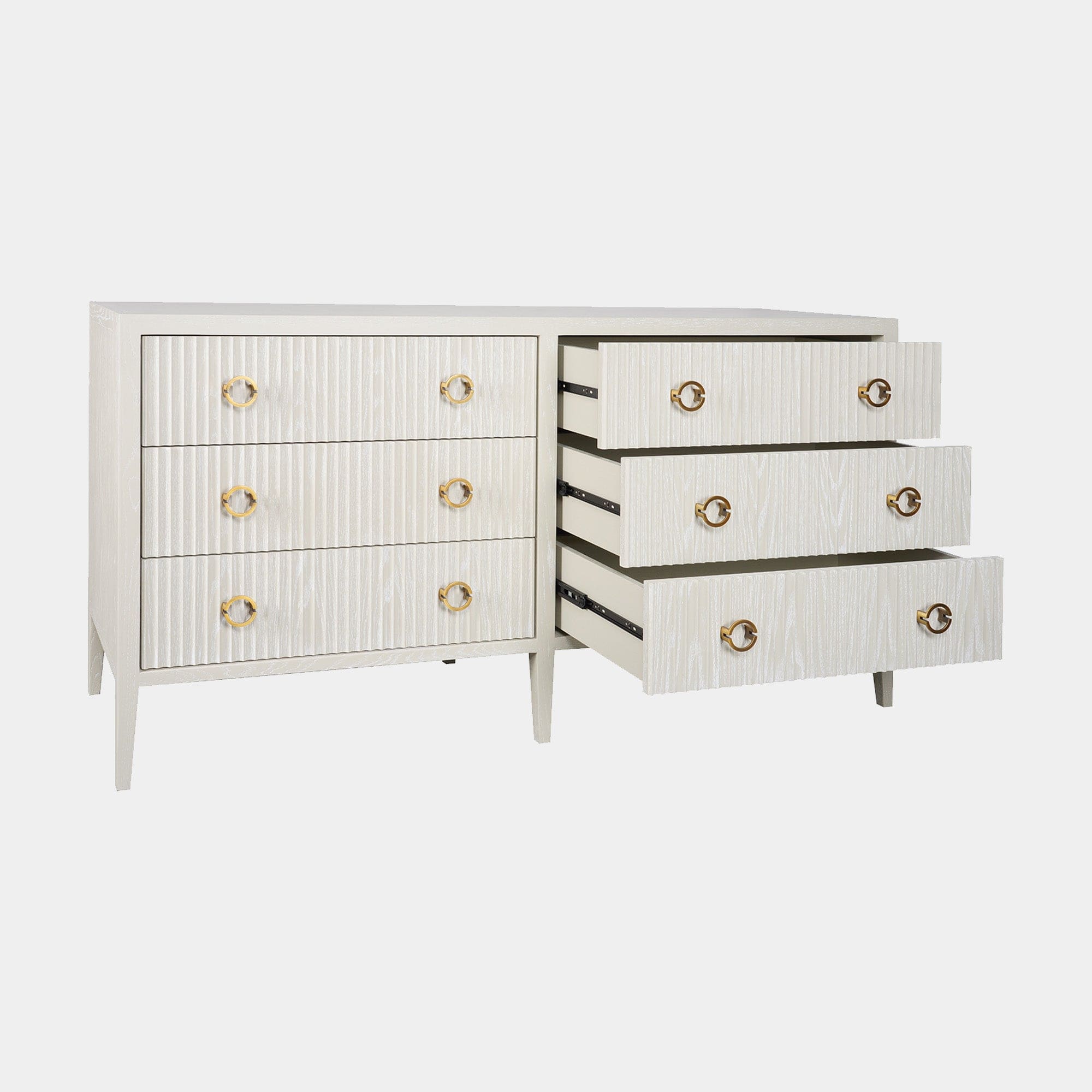 Aria - 6 Drawer Chest In Ivory