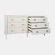 Aria - 6 Drawer Chest In Ivory