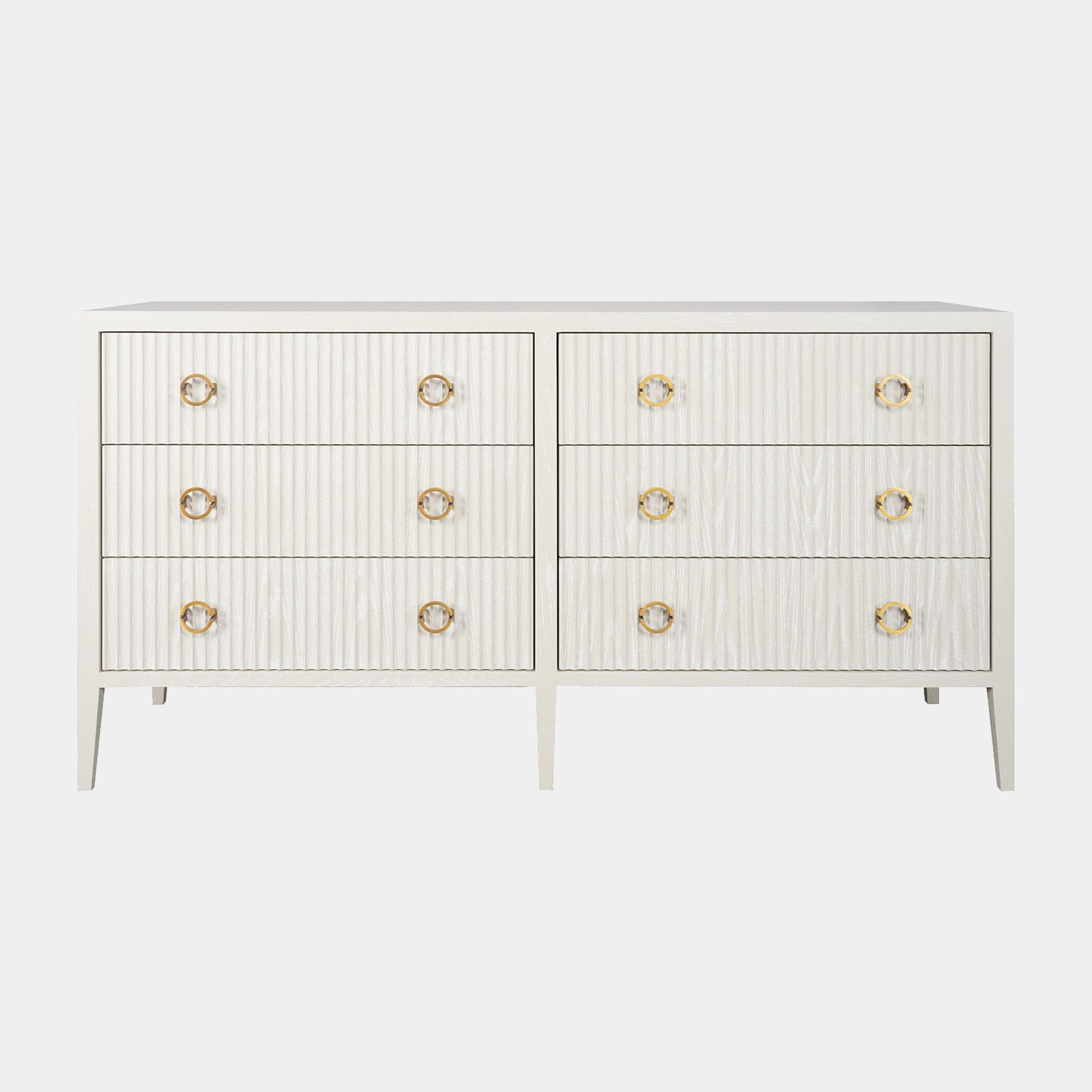 Aria - 6 Drawer Chest In Ivory
