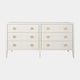 Aria - 6 Drawer Chest In Ivory