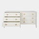 Aria - 6 Drawer Chest In Ivory