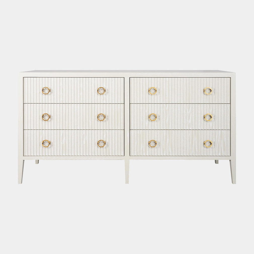 6 Drawer Chest In Ivory