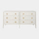 6 Drawer Chest In Ivory