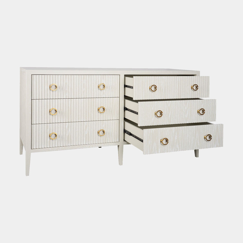6 Drawer Chest In Ivory