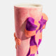 Lacey - Ribbon Bow Heeled Boot Vase