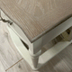 Chateau Grey Washed Oak & Soft Grey Lamp Table