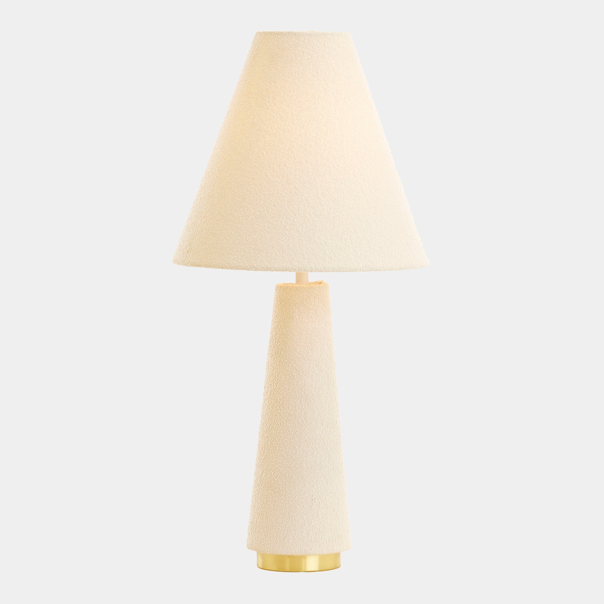 Rita Boucle - White Table Lamp