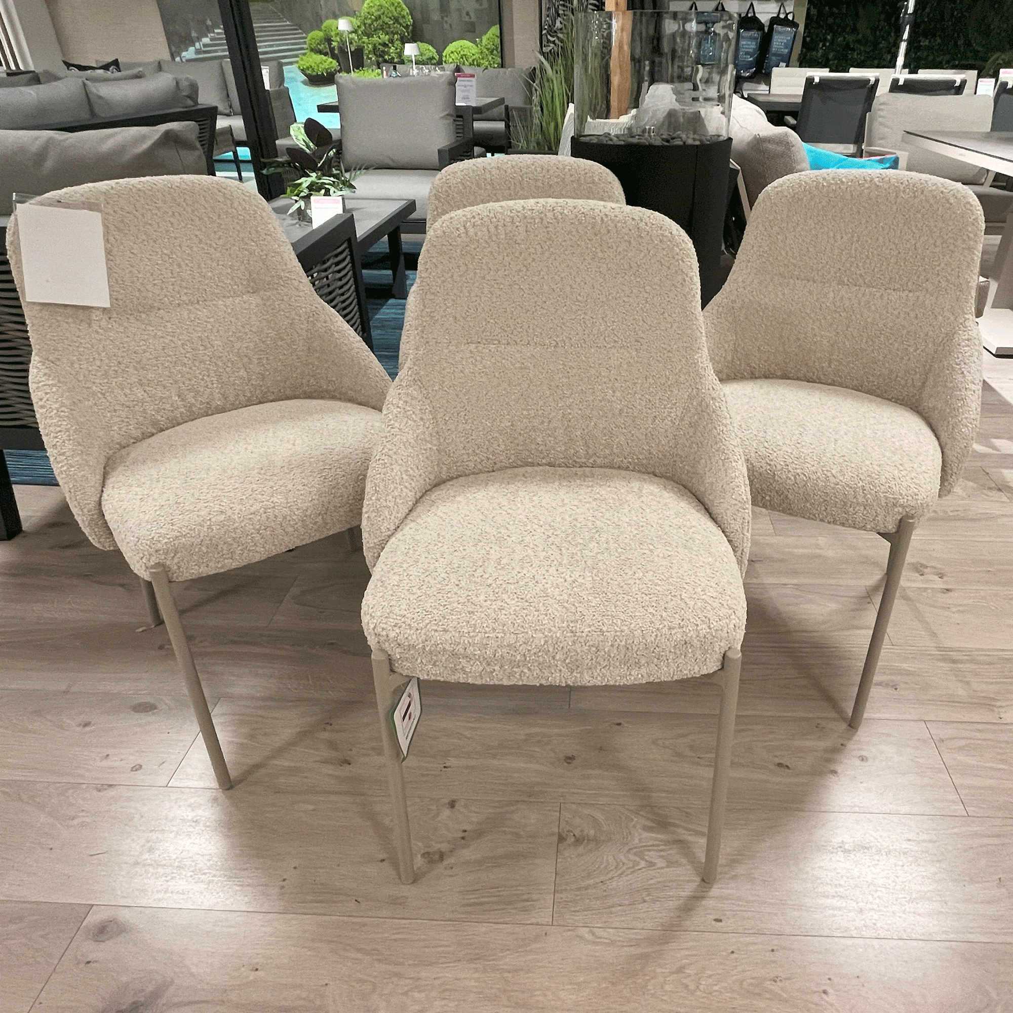 Set Of 4 Titus Dining Chairs