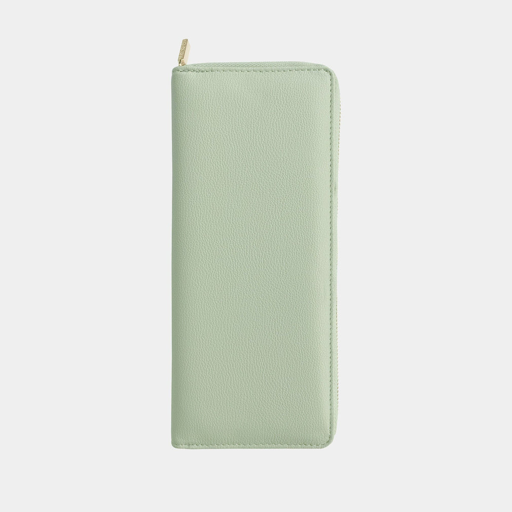 Stackers - Sage Green Jewellery Roll