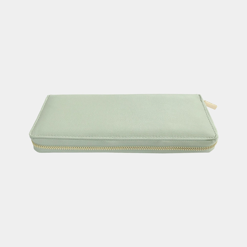 Stackers - Sage Green Jewellery Roll
