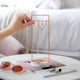 Stackers - 8 Hook Jewellery Stand with Marble Effect Base