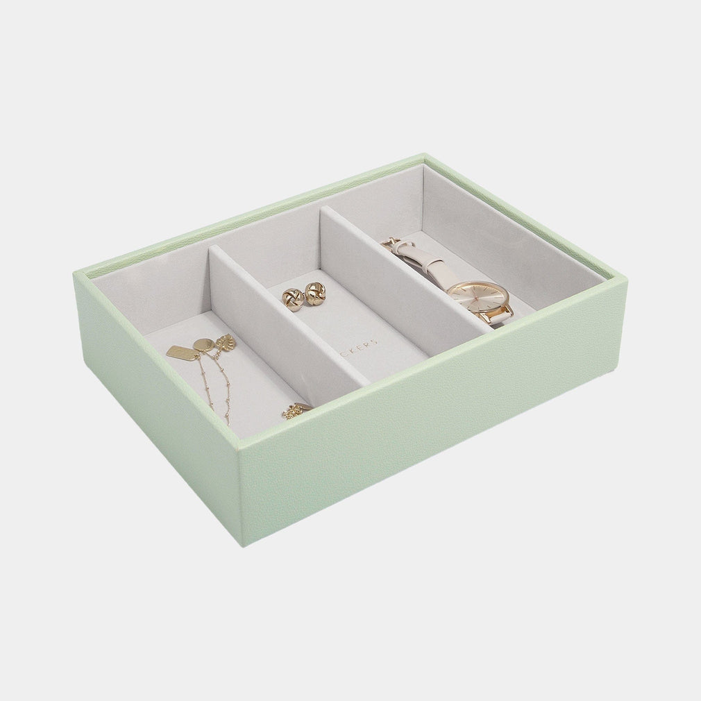 Stackers - Classic Sage Green Watch & Accessories Layer