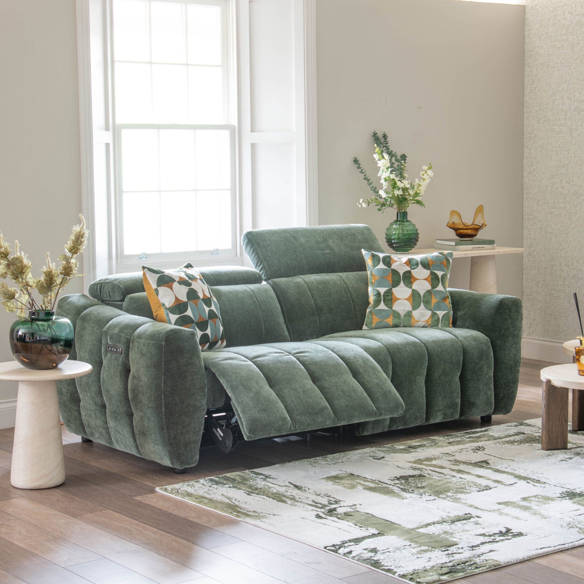 Shaftesbury - 2 Seat Power Recliner Sofa In Fabric