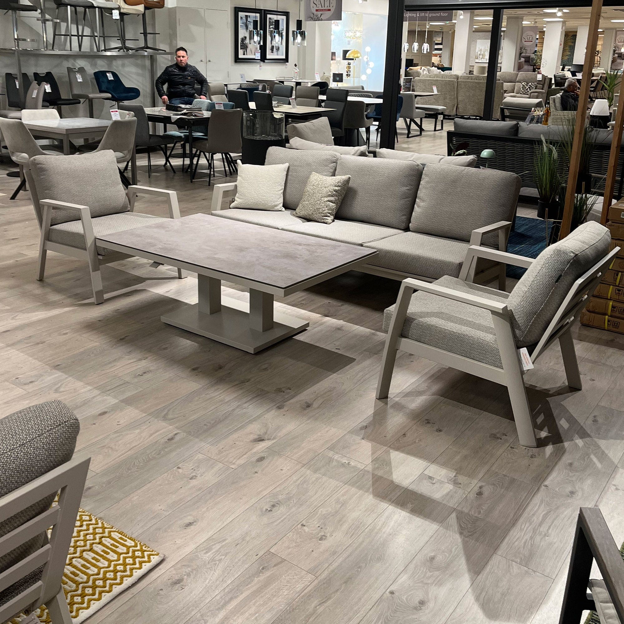Montego Bay 3 Seat Sofa Dining Set