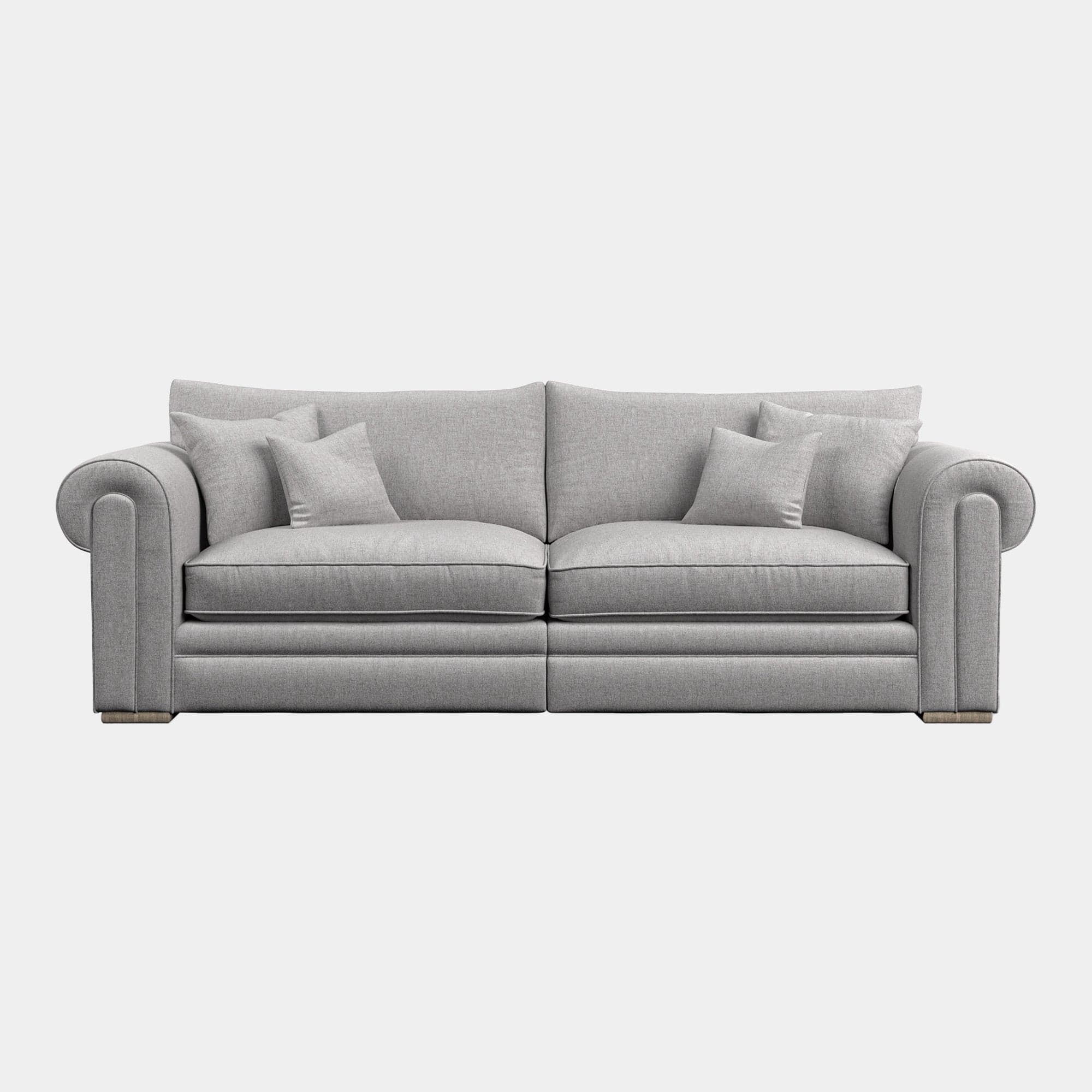 Bardot - Extra Large Standard Back Split Sofa In Fabric