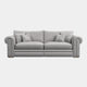 Bardot - Extra Large Standard Back Split Sofa In Fabric