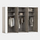 Stratus - 6 Door Wardrobe, 2 Mirrors