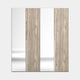 Stratus - 4 Door Wardrobe, 2 Mirrors