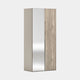 Stratus - 2 Door Robe, 1 Mirror