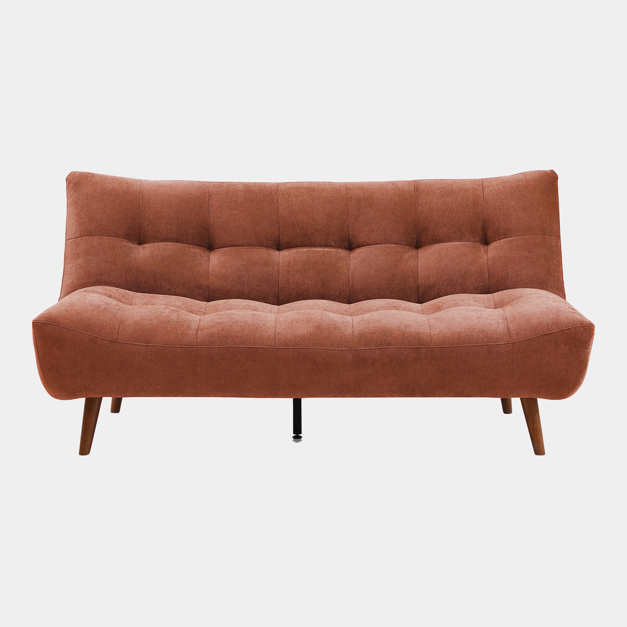 Click Clack Sofa Bed In Fabric Venus Terracotta Chenille