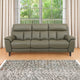 Connecticut - 3 Seat Sofa With 2 Power Recliners & Toggle Switches In Leather Cat 20 Split