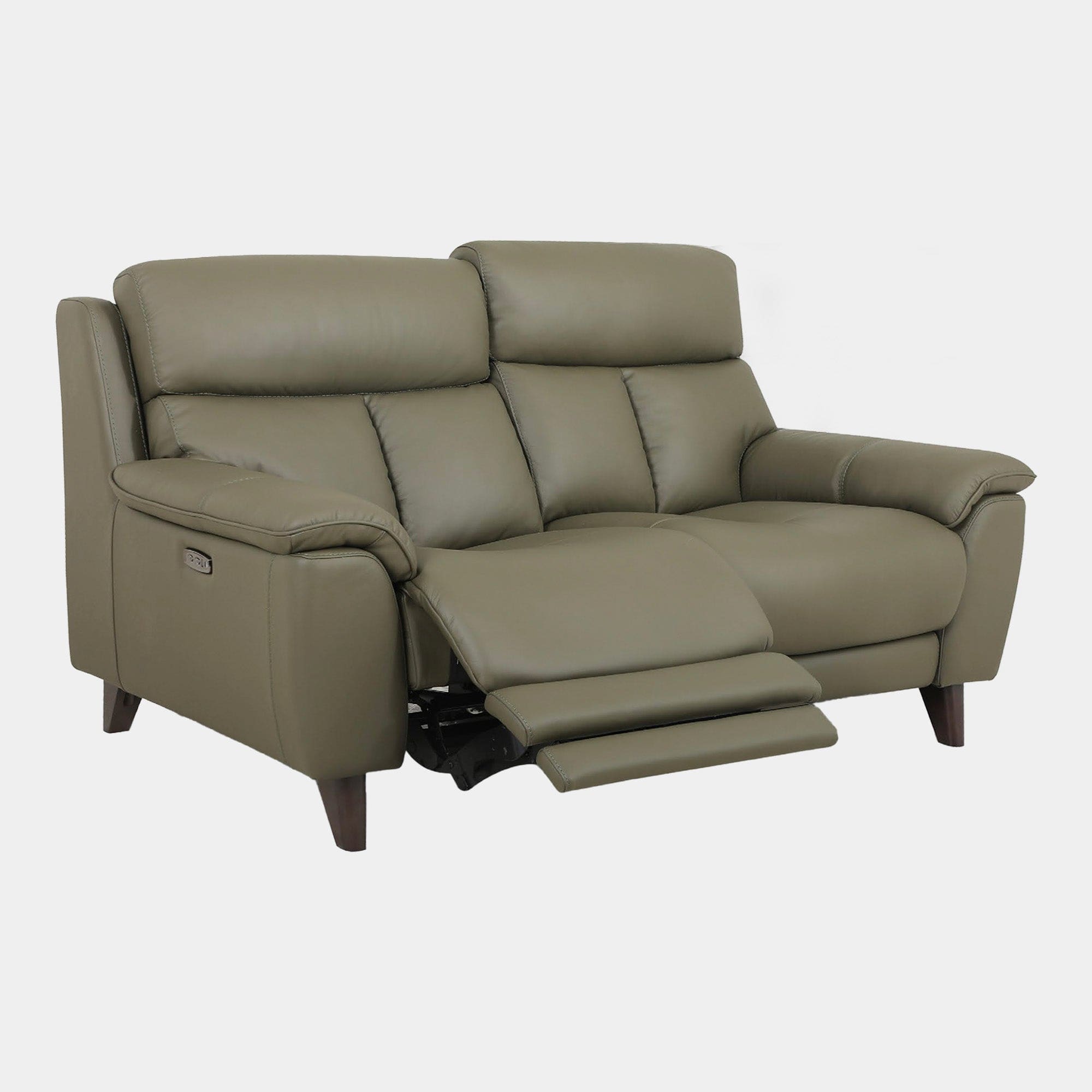 Connecticut - 2.5 Seat Sofa With 2 Power Recliners & Toggle Switches In Leather Cat 20 Split