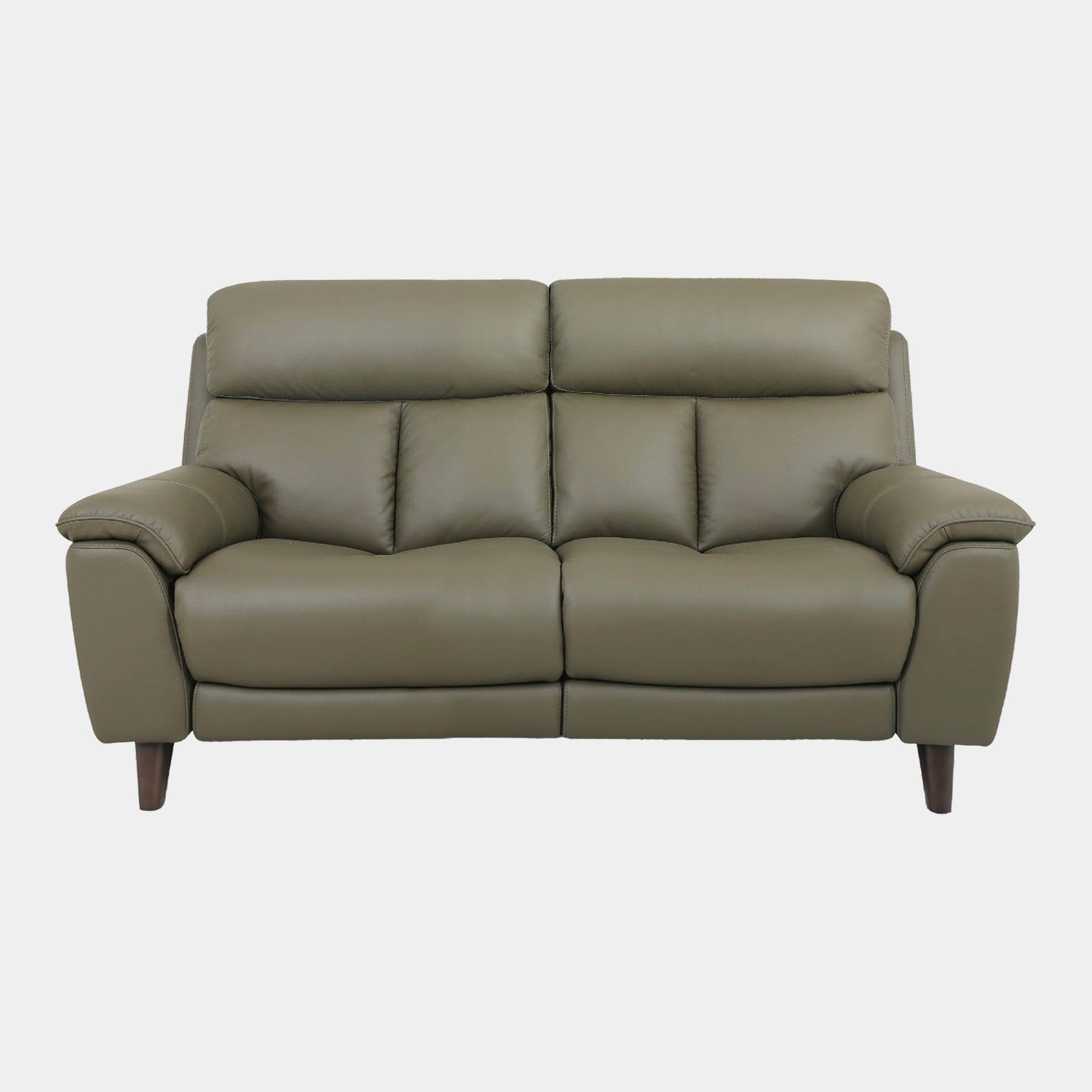 Connecticut - 2.5 Compact Seat Sofa With 2 Power Recliners & Toggle Switches In Leather Cat 20 Split