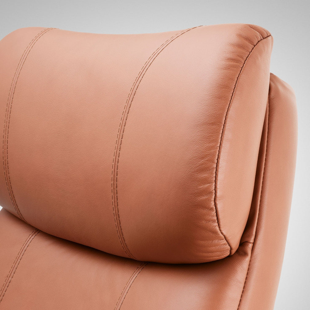Stressless Adam - Chair & Stool With Disc Power Base In Leather