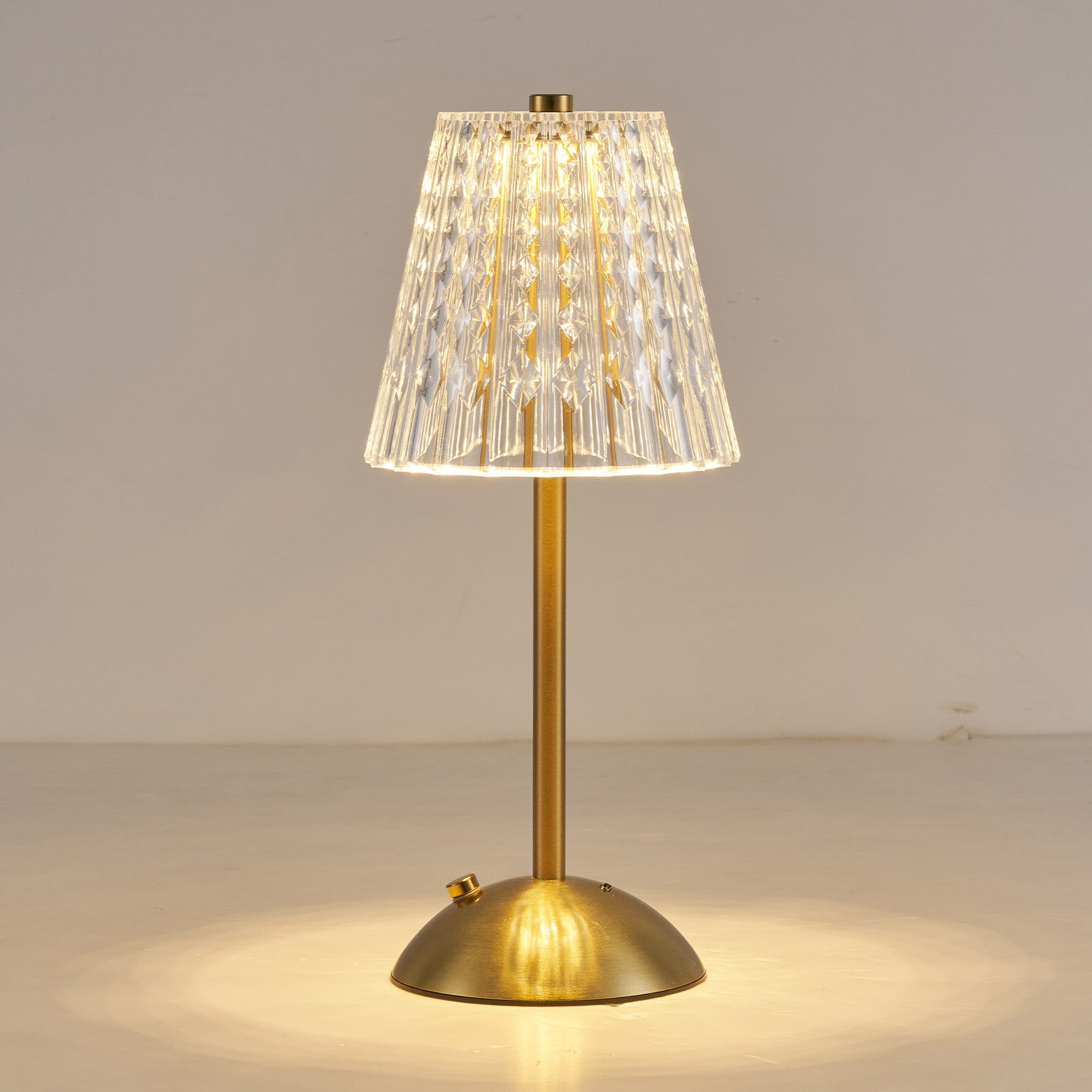 Tully Copper - Touch Table Lamp, USB