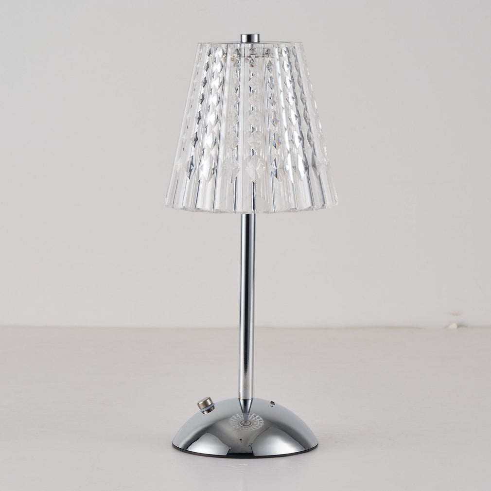 Tully - Chrome USB Touch Lamp