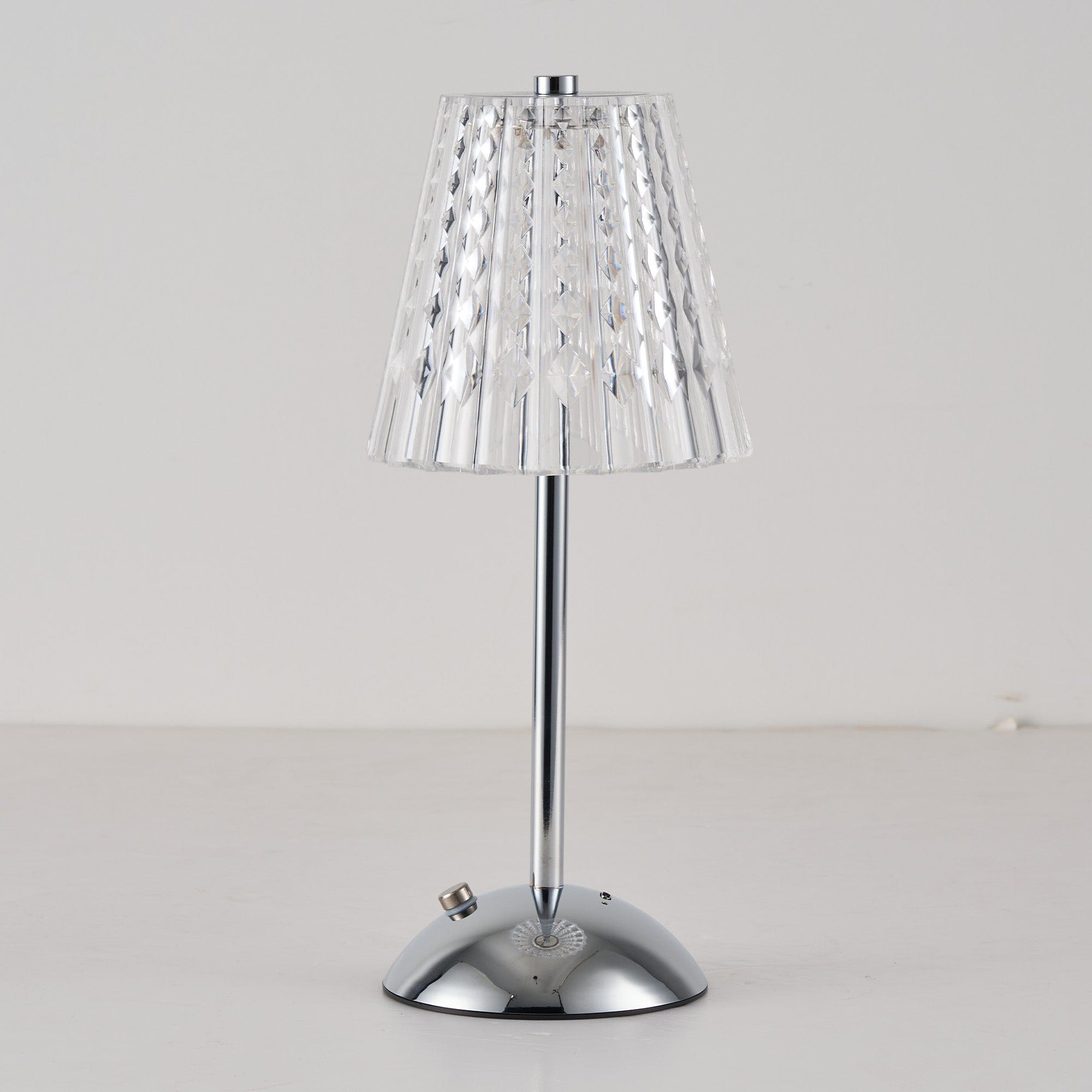 Tully - Chrome USB Touch Lamp