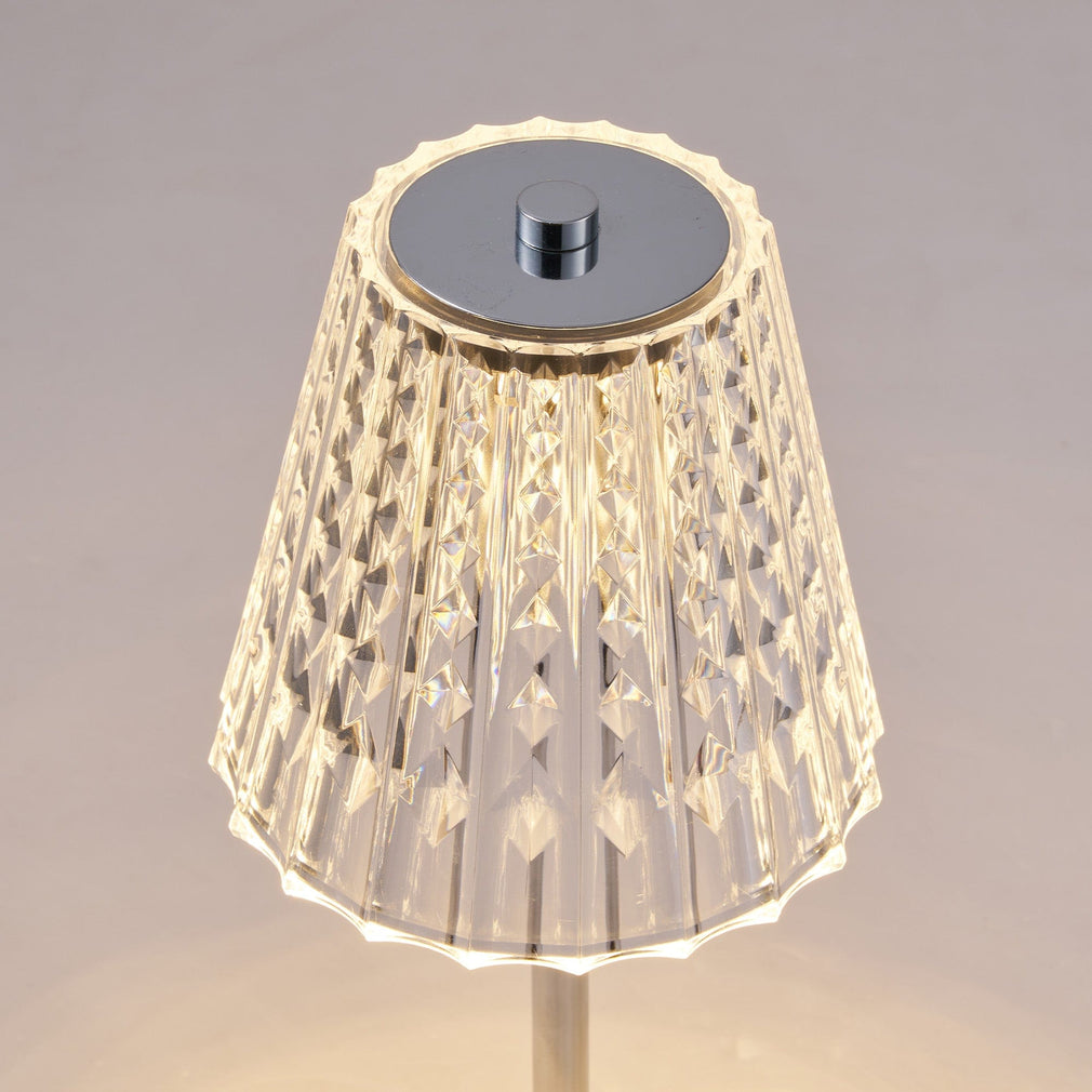 Tully - Chrome USB Touch Lamp