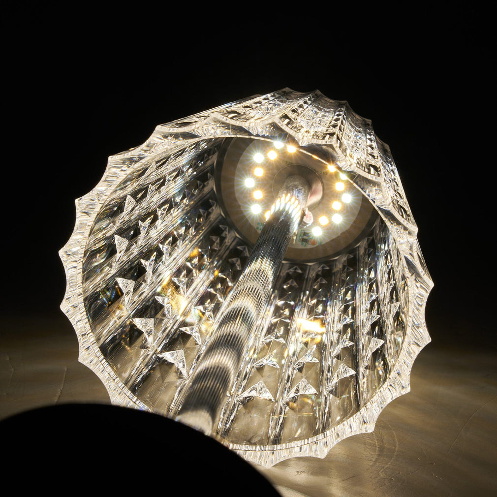Tully - Chrome USB Touch Lamp