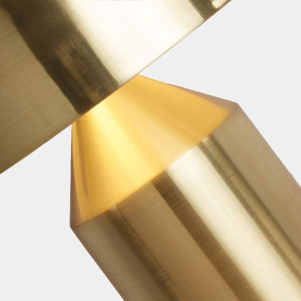 Dumus-Brass Dome Table Lamp
