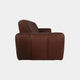 Viscount - 3 Seat Sofa With Recliners In Leather B299 Chicago Dark Brown