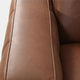 Viscount - 2 Seat Sofa With Recliners In Leather B299 Chicago Dark Brown