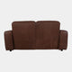 Viscount - 2 Seat Sofa  In Leather B299 Chicago Dark Brown