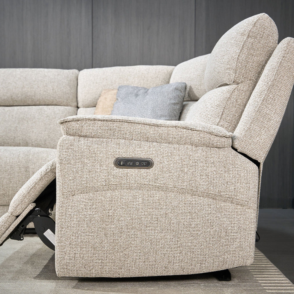 Lyceum - 2.5 Seat RHF-Corner-1.5 Seat LHF Power Recliner Group In Fabric Grade 6
