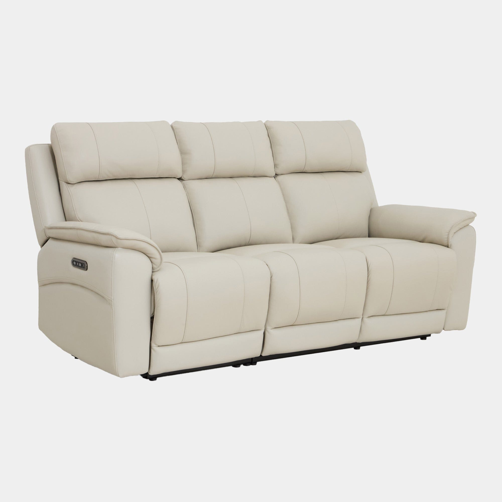 Lyceum - 3 Seat Sofa With Power Recliner In Leather CAT 40 FS