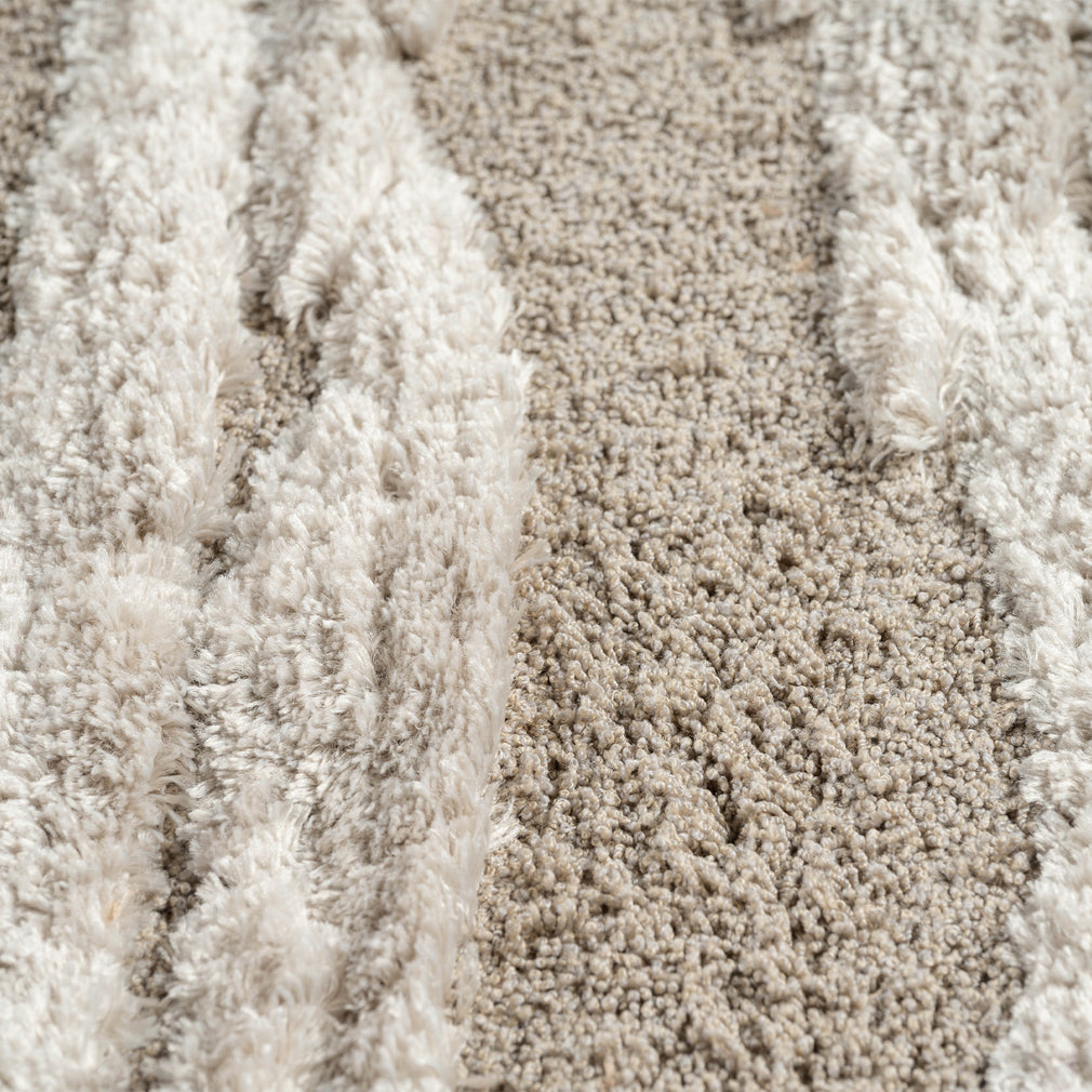 Cleo Rug 013-0025-2383 Taupe 80cm x 150cm