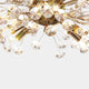 Carris - Crystal Semi Flush